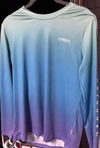 MAGELLAN Fish Gear Women's L Boyfriend Fit L/S Multicolor Outdoor FREE SHIPPING