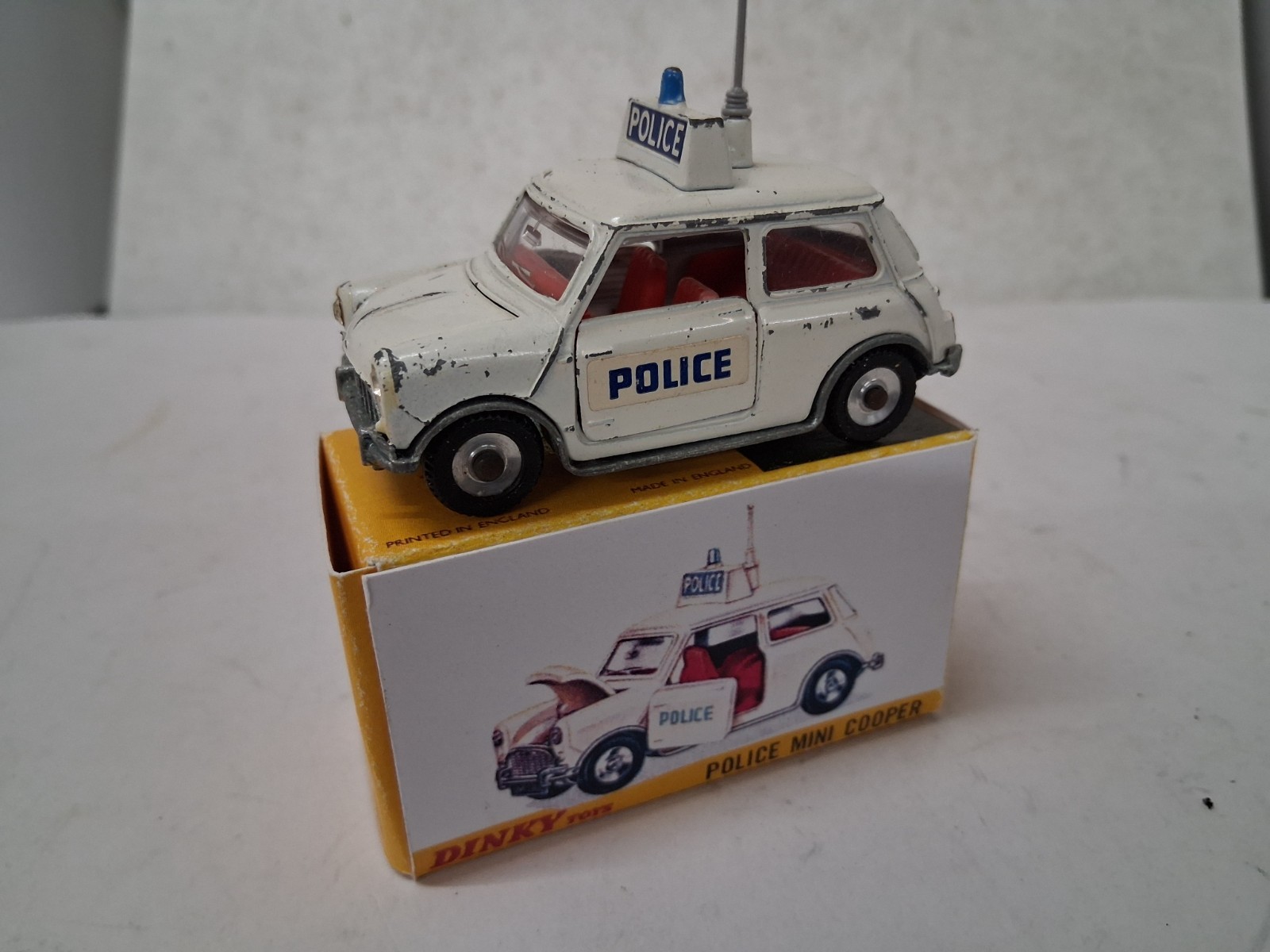 Dinky 250, Mini Cooper S Police Car - Free Price Guide & Review