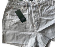 Wild Fable Women's Size 2 Light Wash Blue Denim High Rise Jean Shorts NWT