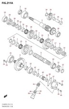 Suzuki Genuine ATV Shim (20x30x1) LT-A500X L1-L9 M1-M6 09181-20195-000