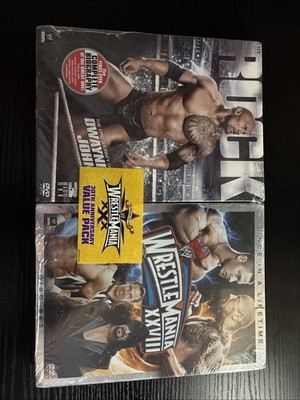 WWE Wrestlemania 28 XXVIII 2012 DVD 3-Disc Set New Sealed Rock Vs John Cena
