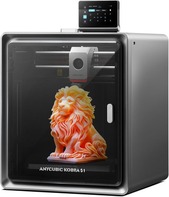Kobra S1 3D Printer - High Speed, Multi-Color, Ultra-Quiet, 250mm Cube