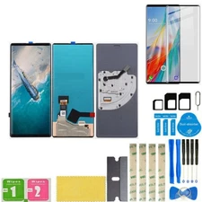 OEM For LG Wing 5G Black LCD Display Touch Digitizer Screen Assembly Replacement