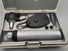 HEINE K180 ophthalmoscope with K180 beta otoscope Dignostic Set in its case
