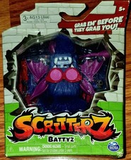 Spin Master Scritterz Battyz Interactive Purple Creature Toy