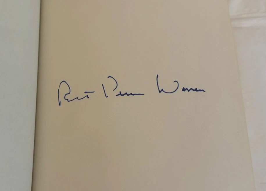 SIGNED/FRANKLIN LIBRARY ~ New and Selected Poems, Robert Penn Warren LEATHER VG - Image 4 of 4