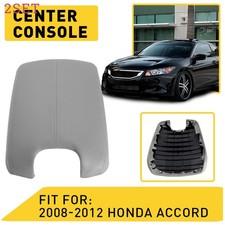 Fit 2008-2012 Honda Accord Center Console Armrest Lid Cover Car Replace Parts 2x