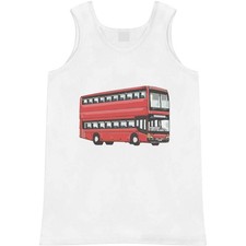'Double Decker Bus' Adult Vest / Tank Top AV047998