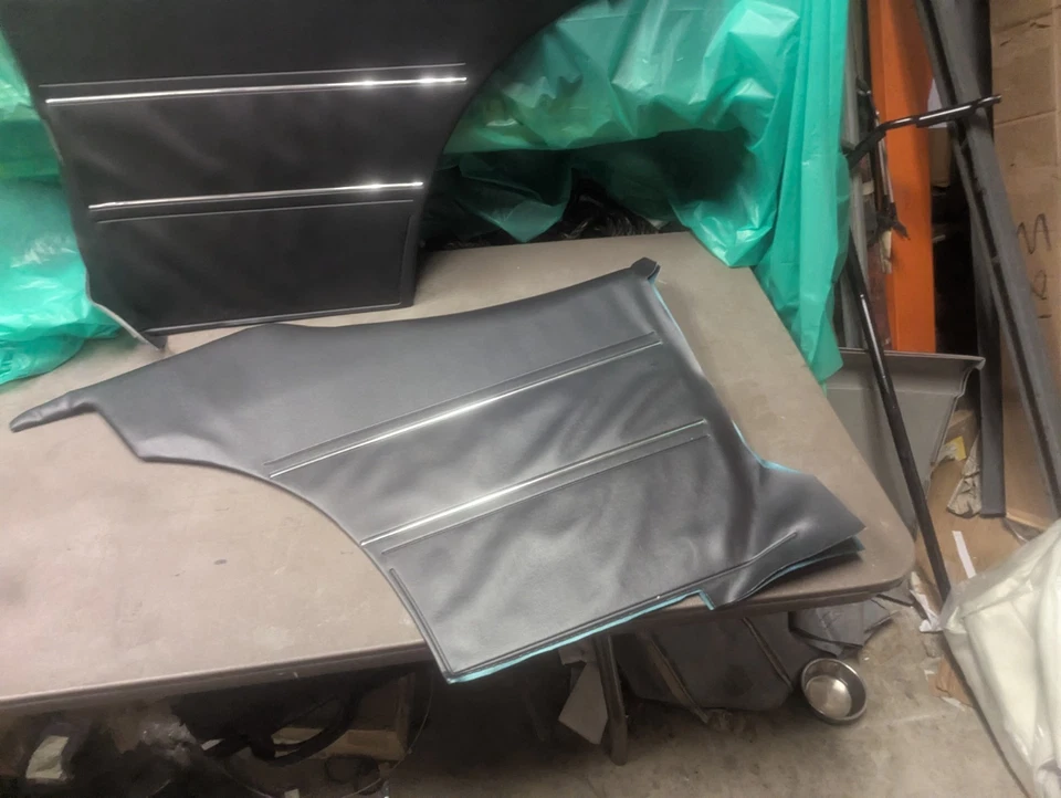 Nuevo Blem PUI 1969 Pontiac GTO/LeMans montado negro paneles de puerta trasera Judge 455 Foto 2 de 4