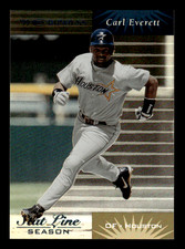 Carl Everett Houston Astros 1999 Donruss Stat Line Season #014/138 #69