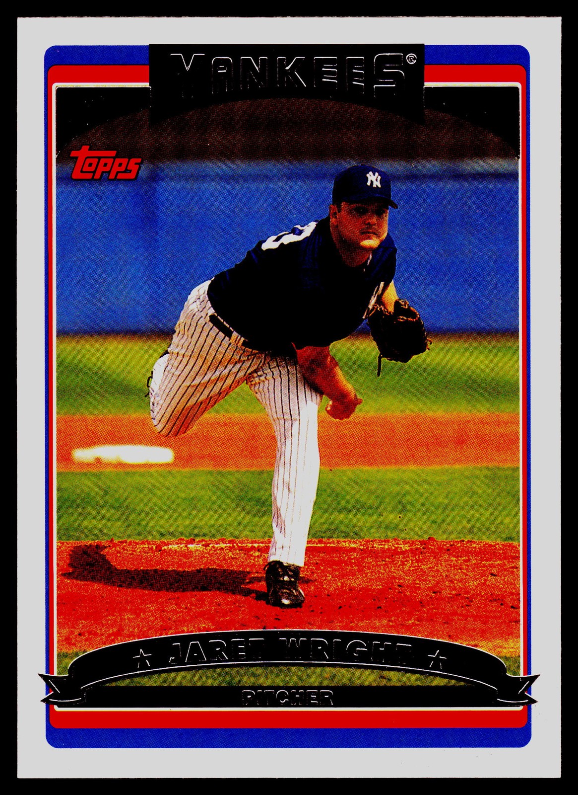 2006 Topps #52 Jaret Wright - EX