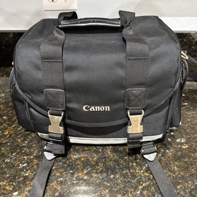 Canon Gadget Camera Bag Extra Large For 35mm And Digital Lens Black Soft Case 
