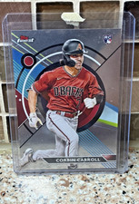 Topps 2023 Finest Corbin Carroll Rookie #24 Arizona Diamondbacks Baseball Card
