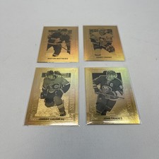 Bundle Lot x4 2018-19 Upper Deck Tim Hortons Golden Etchings Crosby, Matthews +