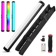 360  Full Color RGB Led Video Light Stick Wand, 2600-9600K Photography Lighti...