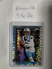 2025 Topps Chrome Pulsar Bryce Young Carolina Panthers #40 Football Card