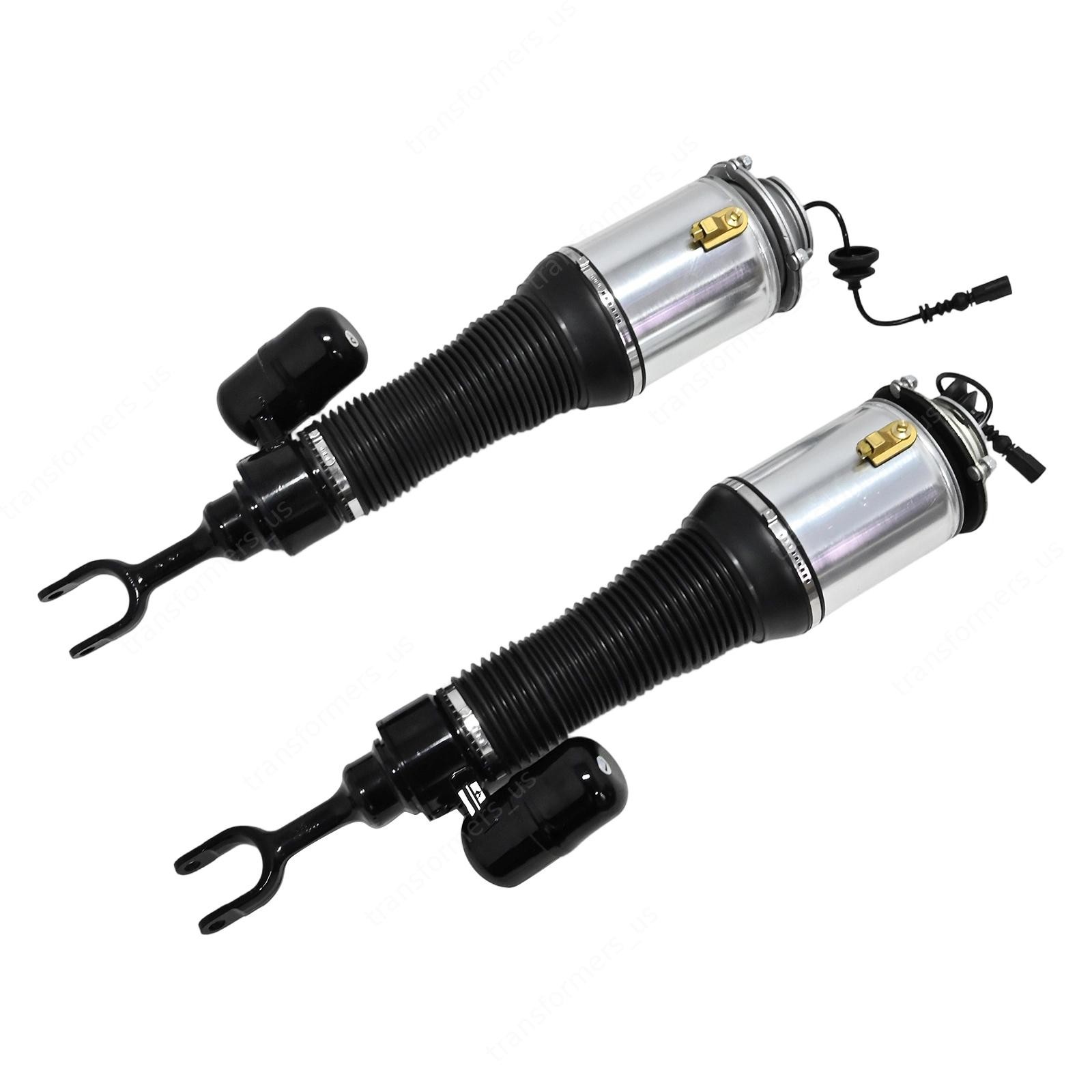 Set 2 Front Left & Right Air Suspension Struts Shock For Bentley Continental GT