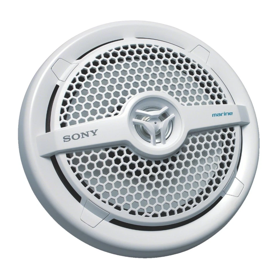 Altavoces marinos de 2 vías Sony XSMP1621 6,5" resistentes al agua 70 vatios RMS (blanco) Foto 4 de 4