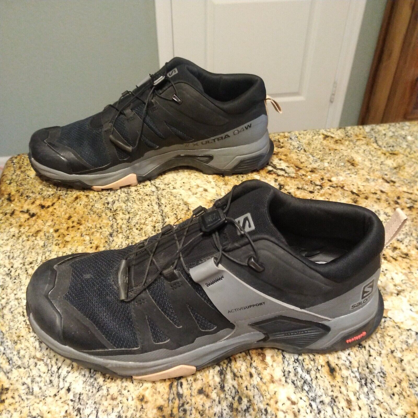 Scarpe da trekking Salomon donna X Ultra 4 Contagrip nere trail taglia 11 412851