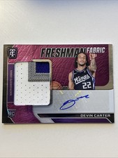 2024-25 Panini Totally Certified - Freshman Fabric Signatures Devin Carter...