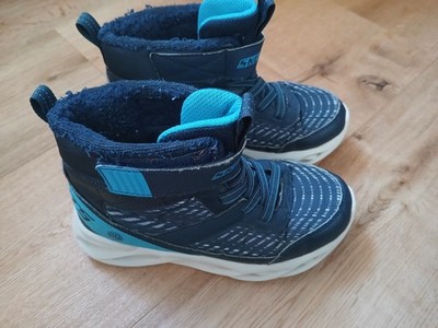 Sketchers Lights Größe 30 Blau Blinkende Schuhe
