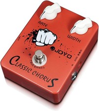 JOYO Chorus Pedal Crisp &Transparent Chorus Full Bodied Sounds True Bypass JF-05