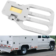 Large Folding Step FS2797CH Fit for Truck Trailers, 6.75 x 8.56 Inch Platform