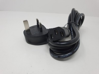Für Fenton FT12LED tragbarer PA-Lautsprecher Netzkabel Netzkabel UK-Stecker