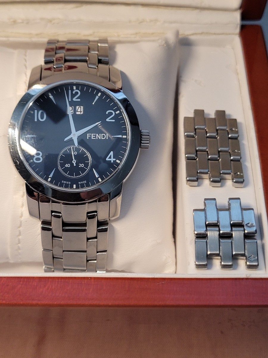 FENDI 腕時計 Authentic Fendi Orologi 2100G Swiss Quartz Watch – Stainless Steel
