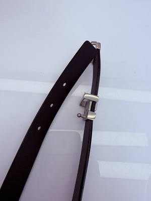 Louis Vuitton Initiales 20mm Metallic Gunmetal Belt 75/30 Louis Vuitton Initiales 20mm Metallic Gunmetal Belt 75/30 | eBay main image 3