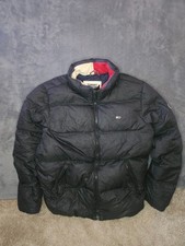 Vintage Tommy Hilfiger Jeans padded puffer jacket Men's Black Large