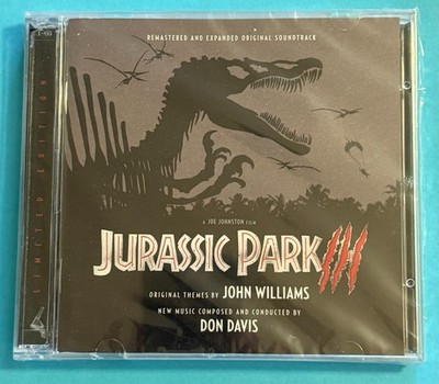 Don Davis /John Williams Jurassic Park III  (2CD) (Rear Jewel Case is Cracked)