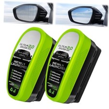 Automotive Oil Film Cleaning Brush, Car Glass Oil Film Cleaner - Efficient
