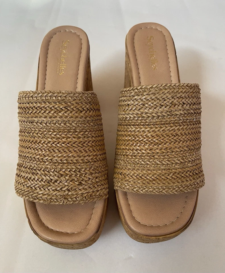 Seychelles Applause Tan Platform Shoes NIB Size 7.5 - Image 4 of 4