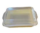Vintage Yellow Pyrex Refrigerator Dish 0503 And Ribbed Lid 503-C