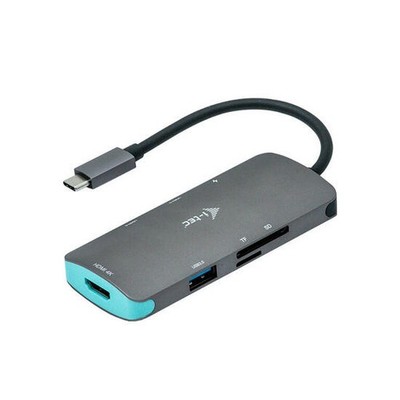 I-TEC USB C Metal Nano Docking Station mit Power Delivery 100W