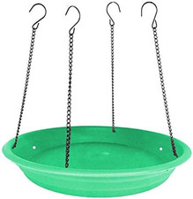 Multi-Purpose Bird Seed Catcher Platform Feeder - Hanging Tray With and Accesso