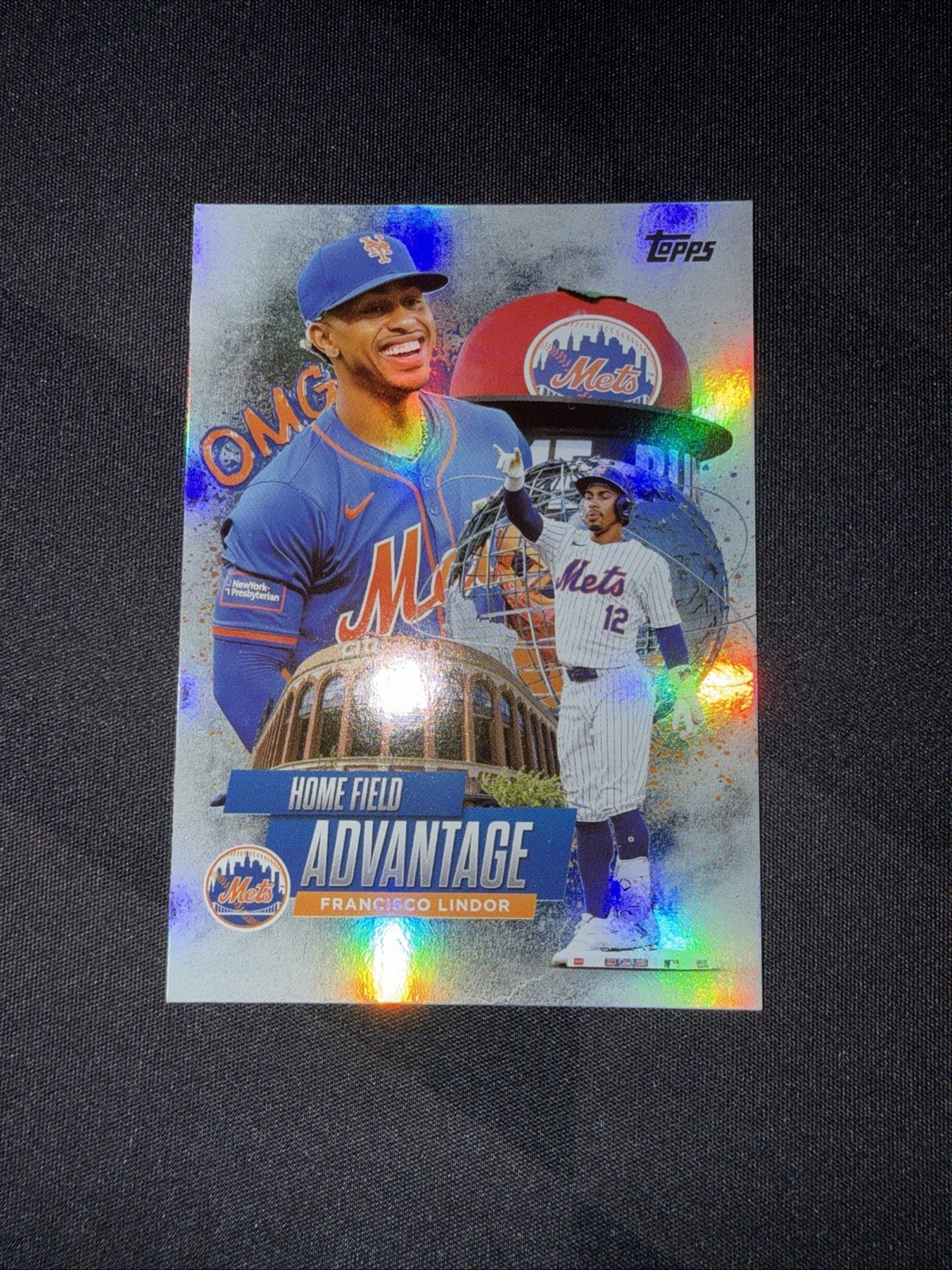 2025 Topps Series 1 - Home Field Advantage Francisco Lindor #HA-17🔥🔥