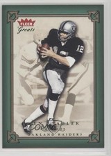 2004 Fleer Greats Green/Red 428/500 Ken Stabler #31 HOF 1qy