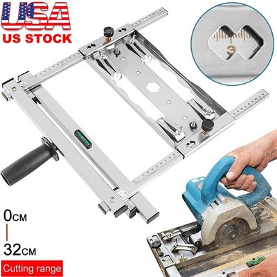 Cutting Machine Edge Guide Positioner 12.6 Inch Adjustable Circular Saw Guide US