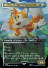 MTG Miles "Tails" Prower (Rainbow Foil) NM Secret Lair Drop Series M Magic