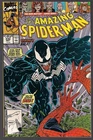 AMAZING SPIDER-MAN #332 MARVEL 1990 EDDIE BROCK VENOM APP & CVR LARSEN ART VFNM