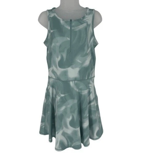 Vestido Mameluco Threads 4 Thought Bella Belice Azul Verde Estampado Mármol Grande Foto 3 de 4