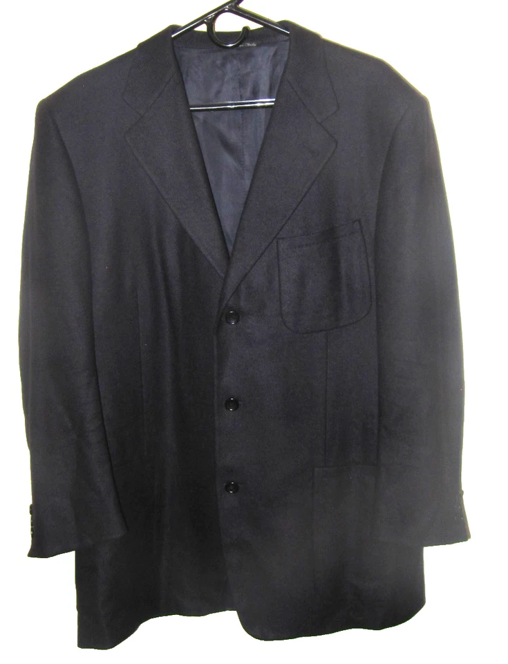 Chaqueta Blazer De Colección Canali Proposta Azul Marino Italiana Cachemira Seda Hombres Talla 42 EE. UU. Foto 2 de 4