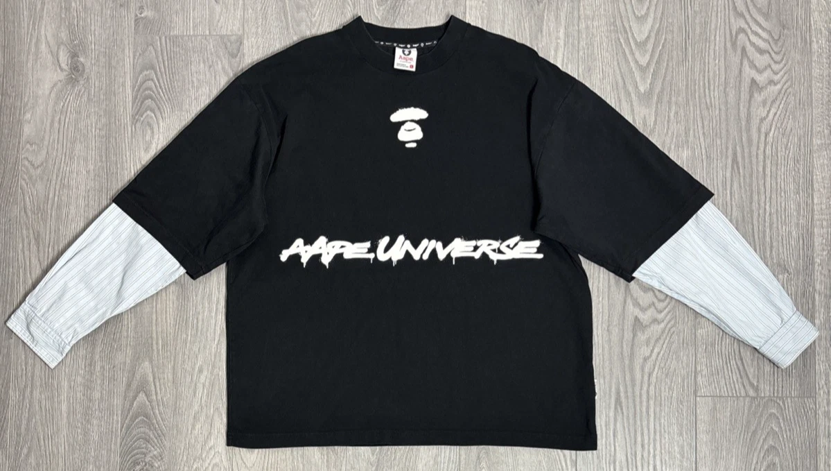 A Bathing Ape Long Sleeve T-Shirts for Men for sale - eBay