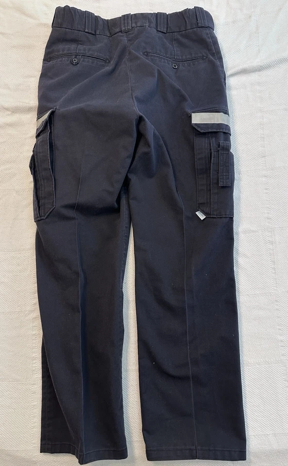 Тактические штаны-карго темно-синие 34x32. EMS, Fire First Responder. - Изображение 2 из 4