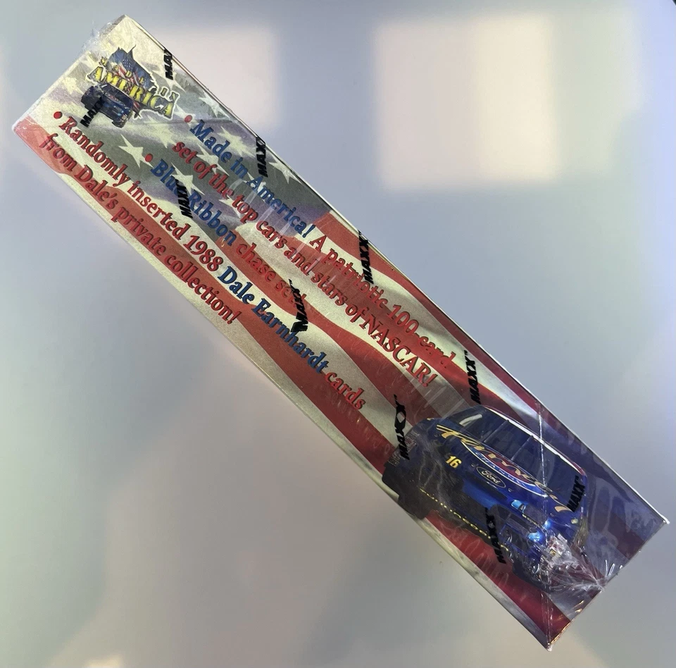 1996 Maxx Racing Made In America Factory Sealed Box 36 Packs - Earnhardt Auto? - Image 3 of 3