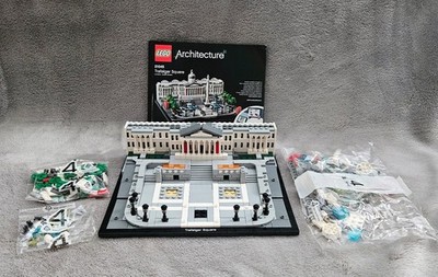 LEGO Architecture Trafalgar Square 21045 Landmark Series Complete Set w/ Manual