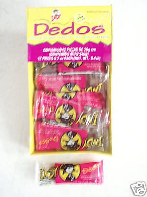 2x Dedos Indy Spicy & Sour 24-teiliges Deal Net Wt 8,4 oz jede Box MEXIKANISCHE SÜSSIGKEITEN - Bild 3 von 3