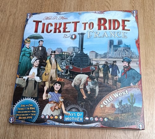 Ticket to Ride Map Collection 6- France and the Old West